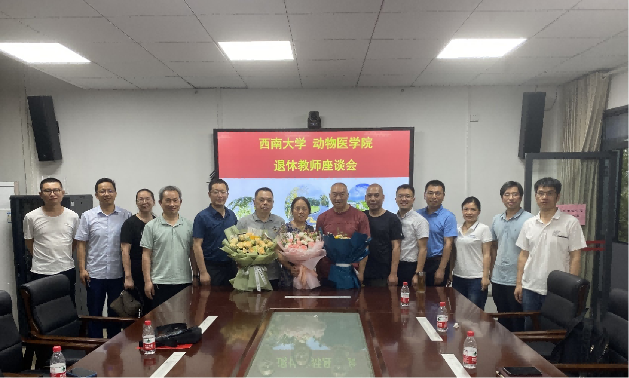 PA视讯集团为唐建华、伍莉和陈吉轩三位老师举行退休座谈会